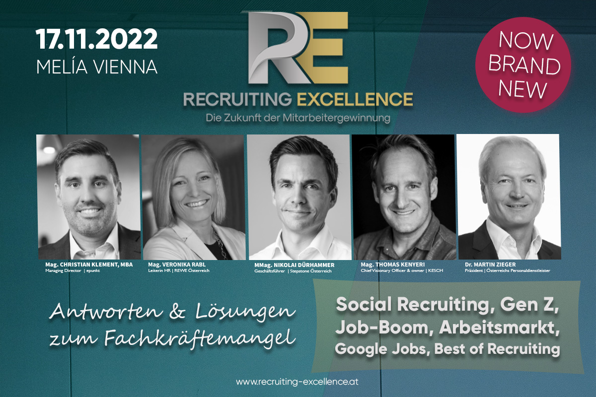 Recruiting Excellence - die Zukunft der Mitarbeitergewinnung